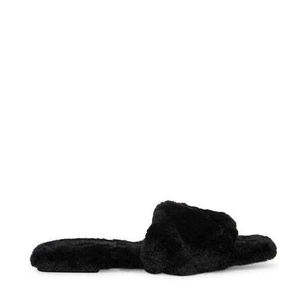 Steve Madden Dreams Women\'s Slippers Black | SM-347WS