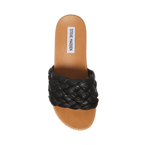 Steve Madden Dua Women's Sandals Black | SM-812TM