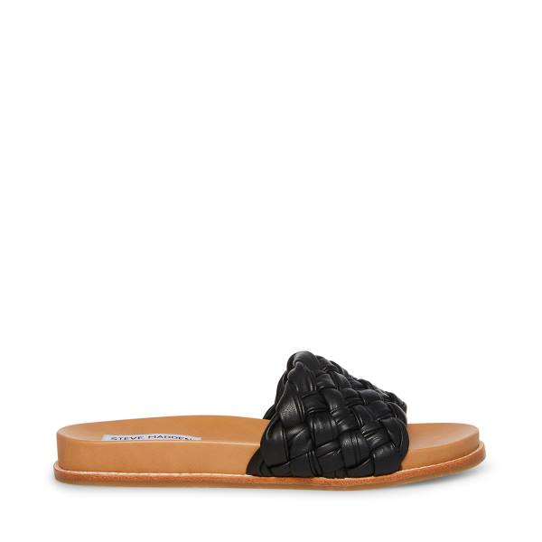 Steve Madden Dua Women\'s Sandals Black | SM-812TM