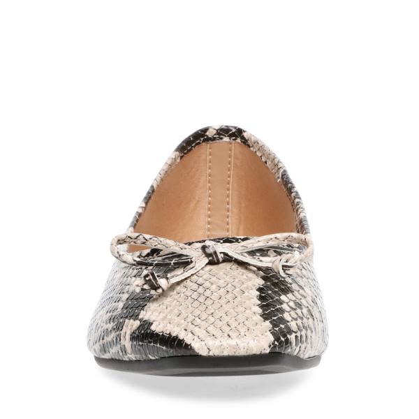 Steve Madden Eldora Snake Women's Flat Shoes Snake | SM-396XG