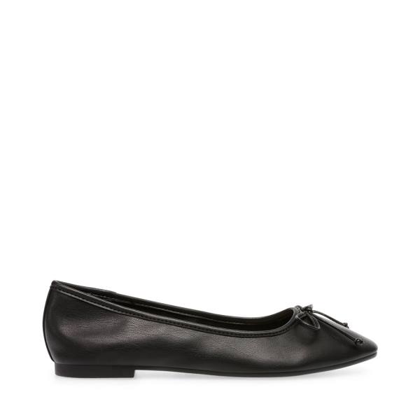 Steve Madden Eldora Women\'s Flat Shoes Black | SM-278QL