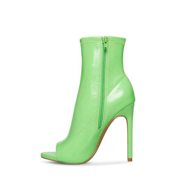 Steve Madden Elettra Women's Booties Green | SM-307LY