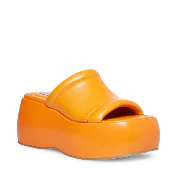 Steve Madden Energy Women's Sandals Orange | SM-250BJ