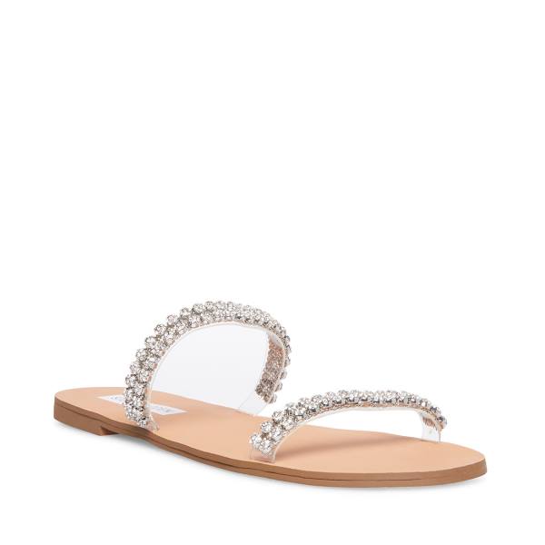 Steve Madden Felicia Women's Sandals Clear | SM-695EQ