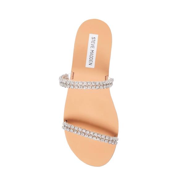 Steve Madden Felicia Women's Sandals Clear | SM-695EQ