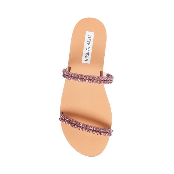 Steve Madden Felicia Women's Sandals Rose | SM-962OJ