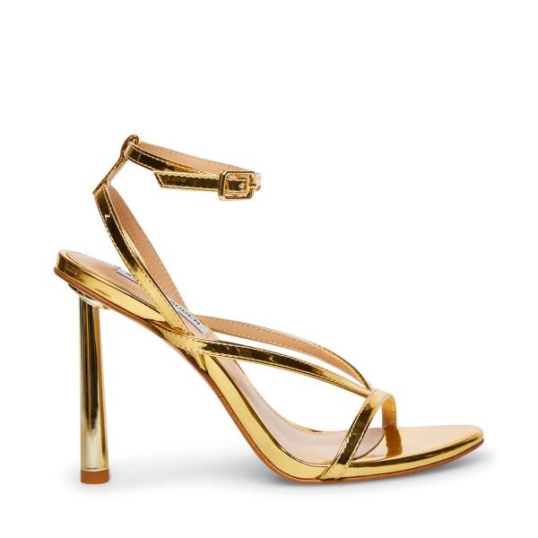 Steve Madden Flamenco Women\'s Heels Gold | SM-827AV