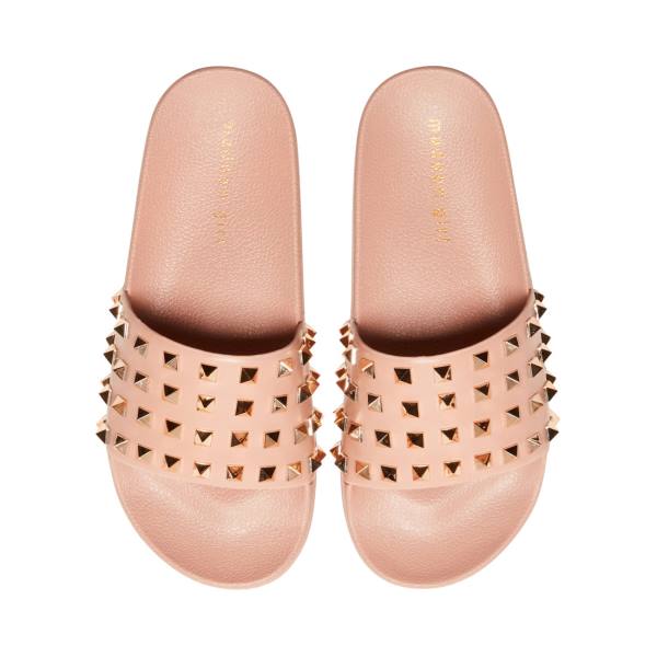 Steve Madden Flashh Blush Women's Sandals Pink | SM-438FY