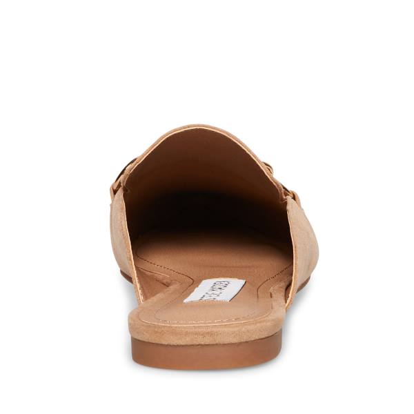 Steve Madden Foreseen Tan Women's Flat Shoes Brown | SM-287JY