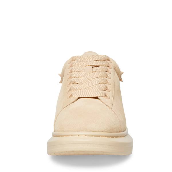 Steve Madden Frosting Sand Suede Men's Sneakers Brown | SM-245CX