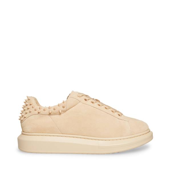 Steve Madden Frosting Sand Suede Men\'s Sneakers Brown | SM-245CX