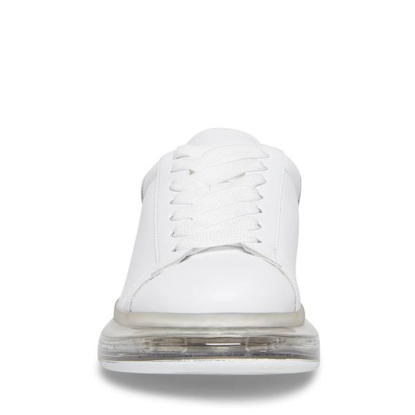 Steve Madden Frosty Men's Sneakers White | SM-489PZ