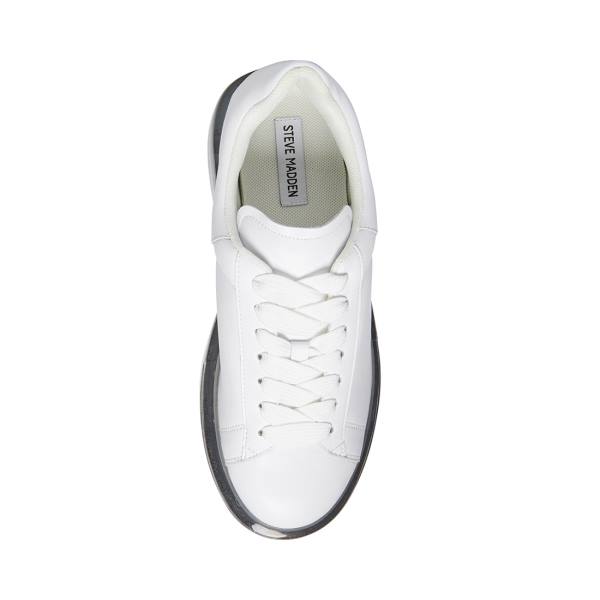 Steve Madden Frosty Men's Sneakers White | SM-489PZ