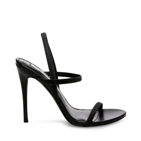 Steve Madden Gabriella Women\'s Heels Black | SM-895QE