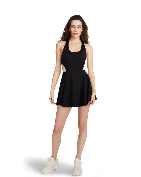 Steve Madden Grind It Out Women's Dress Black | SM-249NV