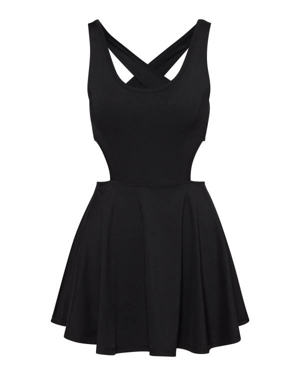 Steve Madden Grind It Out Women's Dress Black | SM-249NV