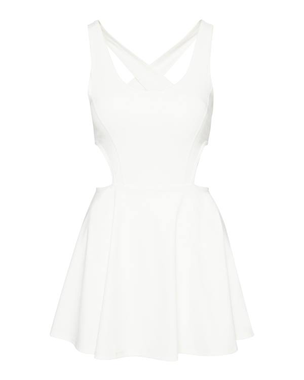 Steve Madden Grind It Out Women's Dress White | SM-309HS