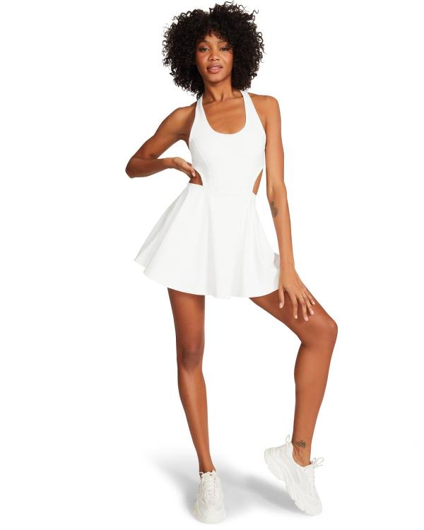 Steve Madden Grind It Out Women\'s Dress White | SM-309HS