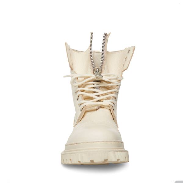 Steve Madden Guard Bone Men's Boots Beige | SM-198KM