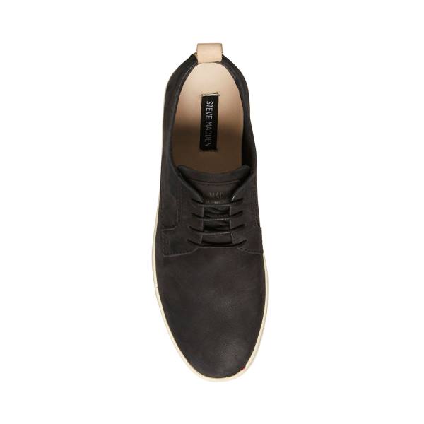 Steve Madden Hackney Men's Sneakers Black | SM-641DS