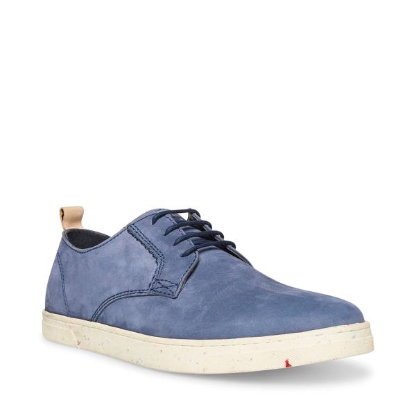 Steve Madden Hackney Men's Sneakers Blue | SM-695KZ