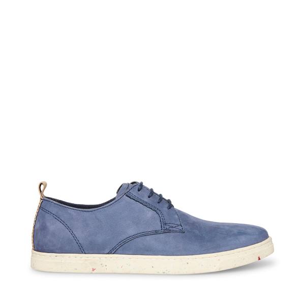 Steve Madden Hackney Men\'s Sneakers Blue | SM-695KZ