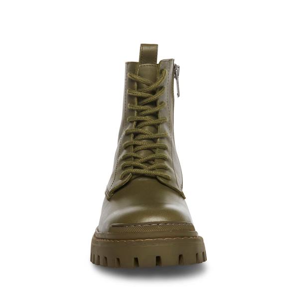 Steve Madden Halen2 Men's Boots Green | SM-328GN