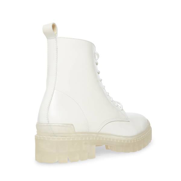 Steve Madden Halen2 Men's Boots White | SM-218LP