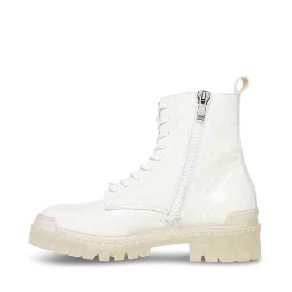 Steve Madden Halen2 Men's Boots White | SM-218LP