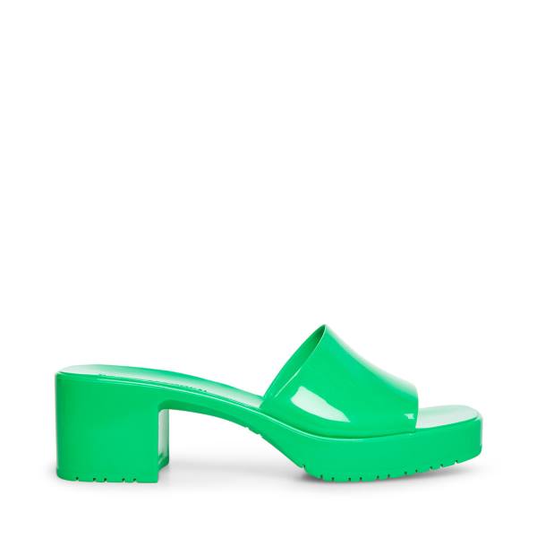 Steve Madden Harlin Women\'s Sandals Green | SM-673CO