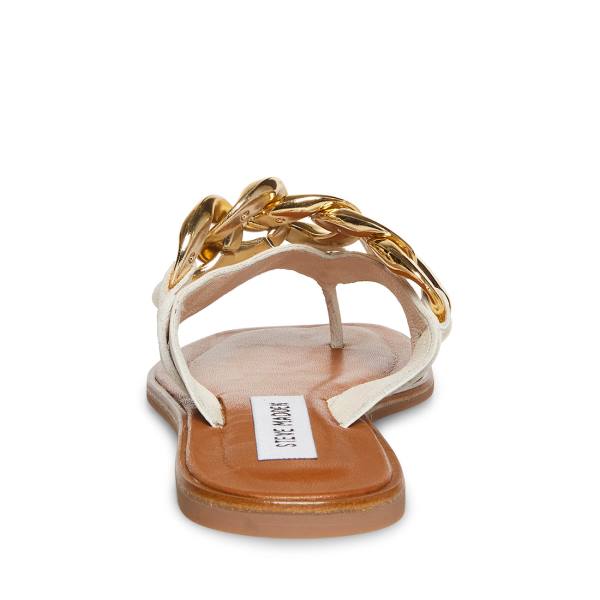 Steve Madden Hazel Women's Sandals White | SM-650MN