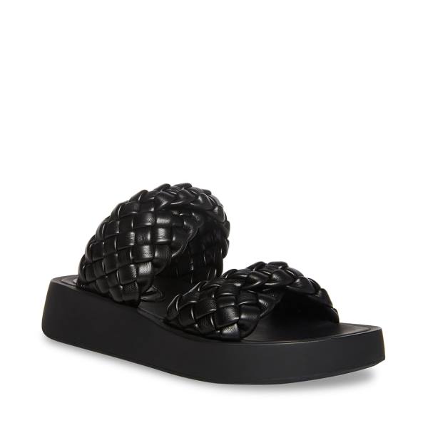 Steve Madden Helsa Women's Sandals Black | SM-459GM