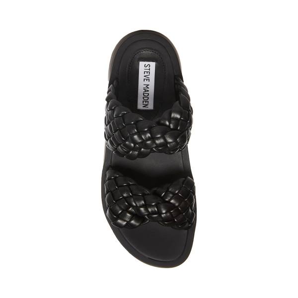 Steve Madden Helsa Women's Sandals Black | SM-459GM