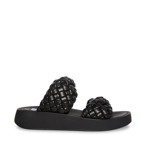 Steve Madden Helsa Women\'s Sandals Black | SM-459GM