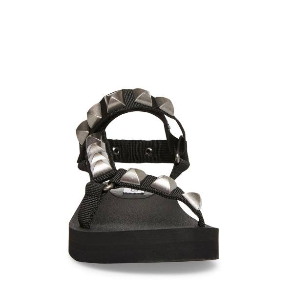 Steve Madden Henley-s Women's Sandals Black | SM-710LC