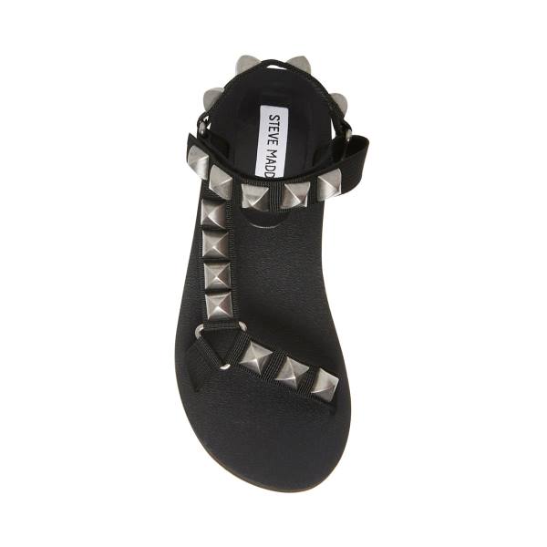 Steve Madden Henley-s Women's Sandals Black | SM-710LC