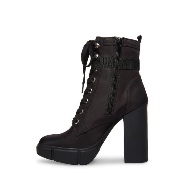 Steve Madden Herrick Women's Booties Black | SM-687IP