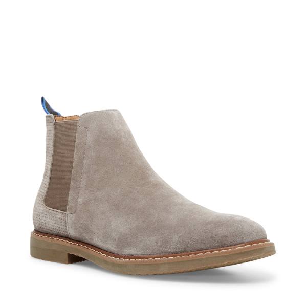 Steve Madden Highlyte Taupe Men's Boots Grey Brown | SM-624PY