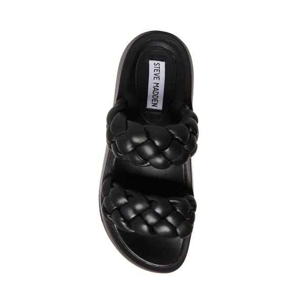 Steve Madden Hillary Women's Sandals Black | SM-948FV