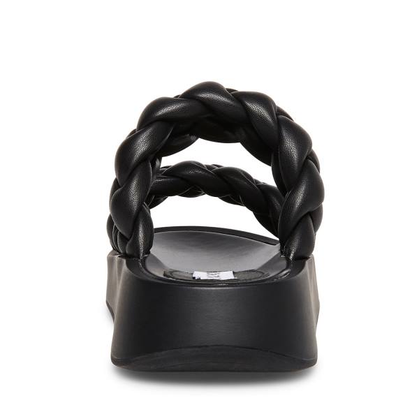 Steve Madden Hillary Women's Sandals Black | SM-948FV