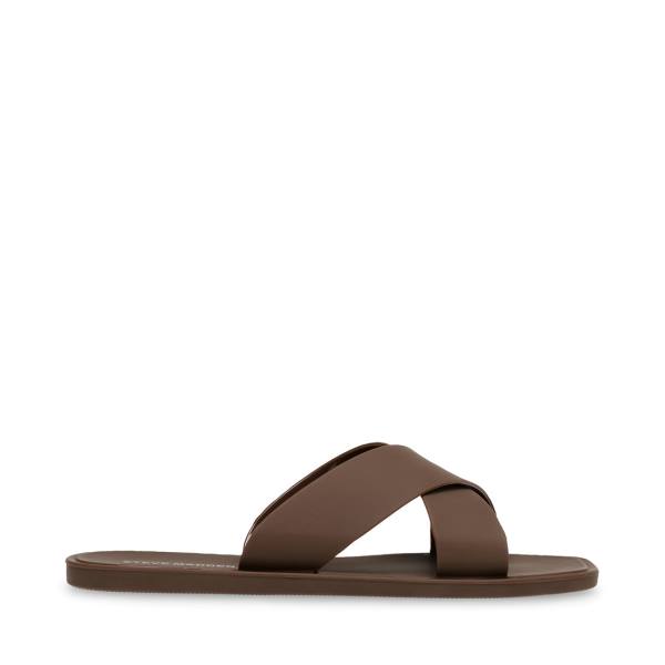 Steve Madden Horizon Women\'s Sandals Brown | SM-570SK