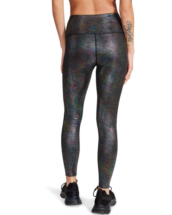 Steve Madden Iridescent Women's Leggings Black | SM-823AM