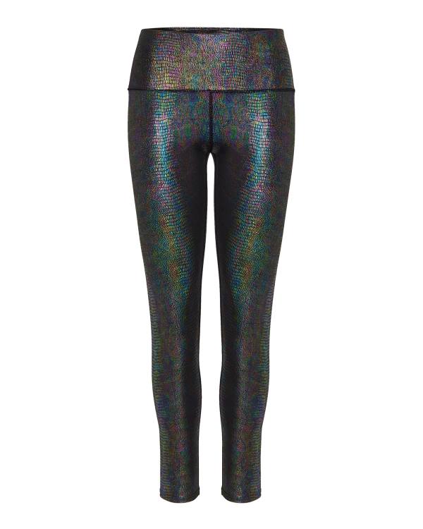 Steve Madden Iridescent Women's Leggings Black | SM-823AM