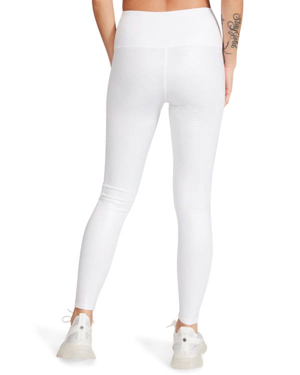 Steve Madden Iridescent Women's Leggings White | SM-975PR