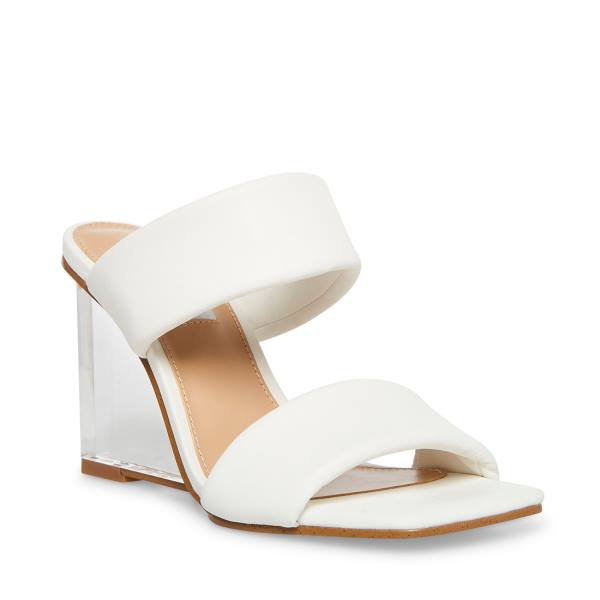 Steve Madden Isa Women's Heels White | SM-705AL