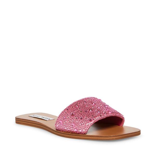 Steve Madden Iselle Women's Sandals Pink Multicolor | SM-819MH