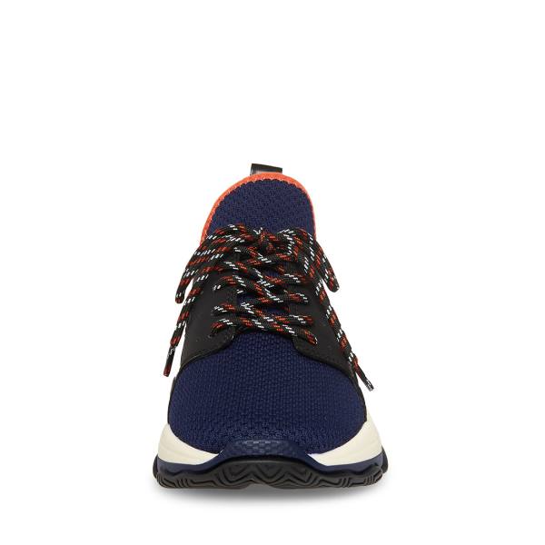 Steve Madden Isles2 Men's Sneakers Navy Multicolor | SM-815IK