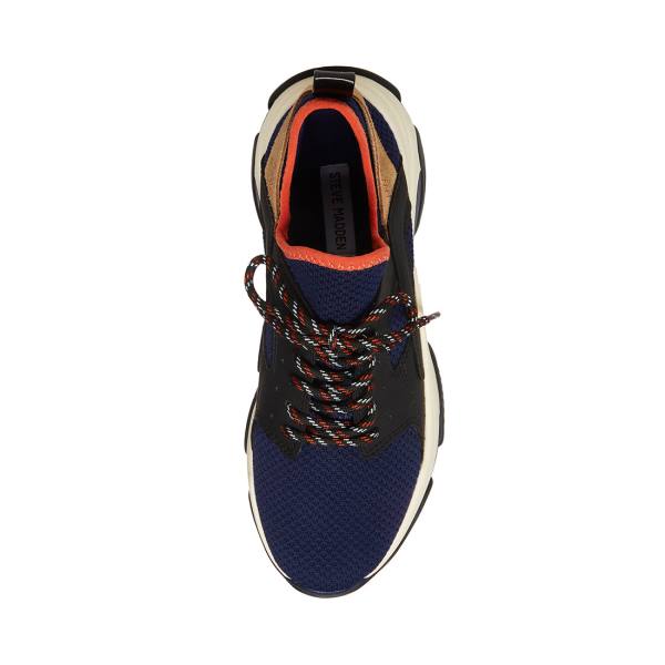 Steve Madden Isles2 Men's Sneakers Navy Multicolor | SM-815IK