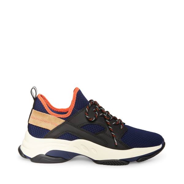 Steve Madden Isles2 Men\'s Sneakers Navy Multicolor | SM-815IK