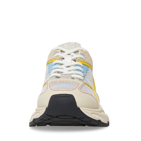 Steve Madden Issac Women's Sneakers White Multicolor | SM-907MR